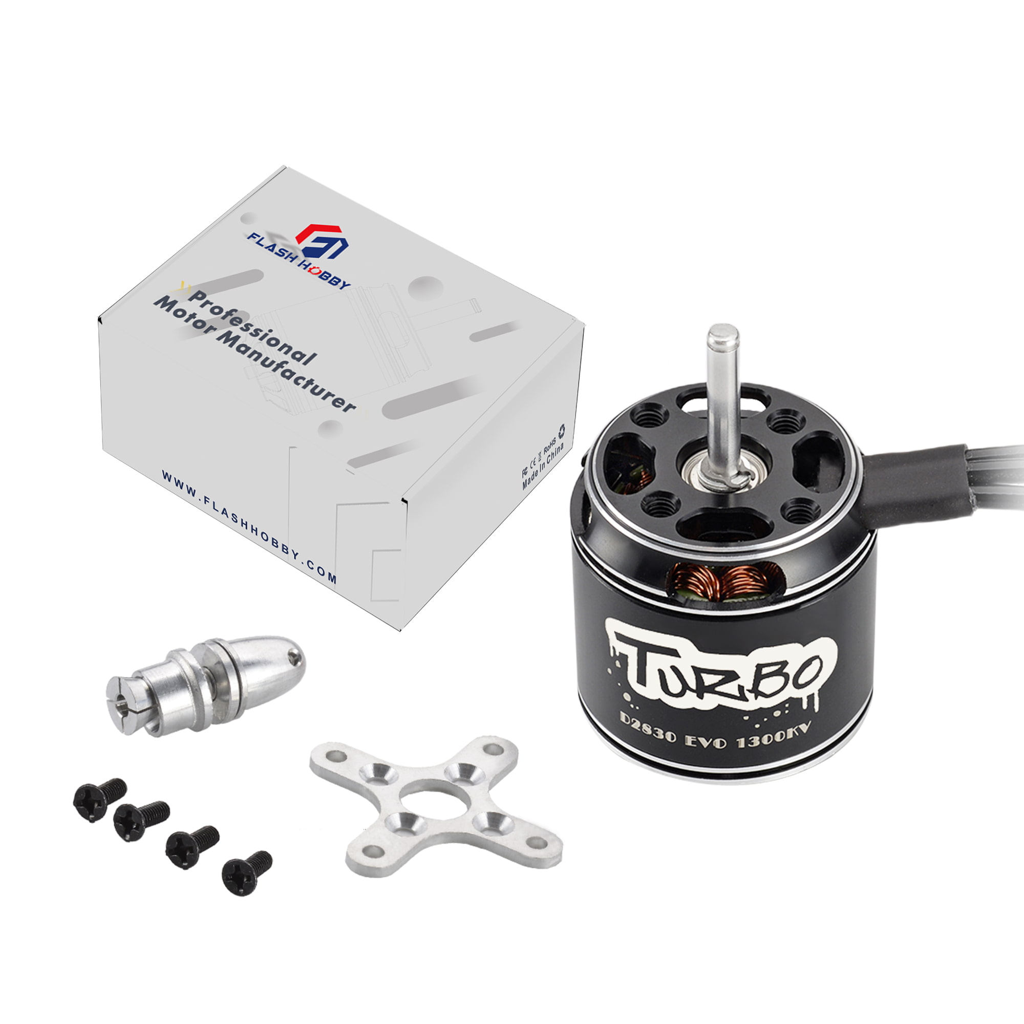 2830 RC Brushless मोटर फाइदाहरू